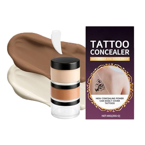 Leg Makeup Foundation - Waterproof Body Concealing Cream, Transfer Resistant Coverage | Even Tone Skin Camouflage for Parties Festivals Daily Styling, Costume Cosplay Classroom Gag Halloween Scenes