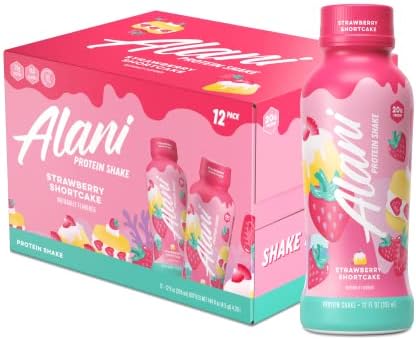 Alani Nu Protein Shake, Ready to Drink, Naturally Flavored, Glute...