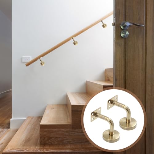 Support de rampe escalier robuste fixation titanium en acier inoxydable - 2