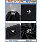 romision Thermal Underwear for Men Long Johns Fleece Lined Hunting Gear Bottom Top Set Base Layer for Cold Weather Gift - Image 5