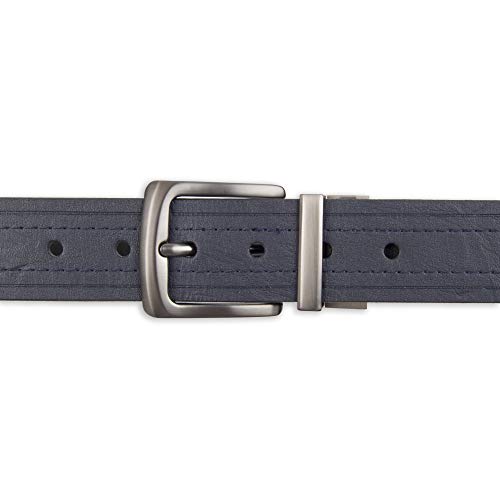 Image of Levi's Leather Men's Levis 40Mm Reversible Belt With Brushed Silver Buckle