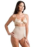 Miraclesuit Shapewear Women's Extra Firm Shape with an Edge Hi-Waist Brief Nude Body Shaper MD