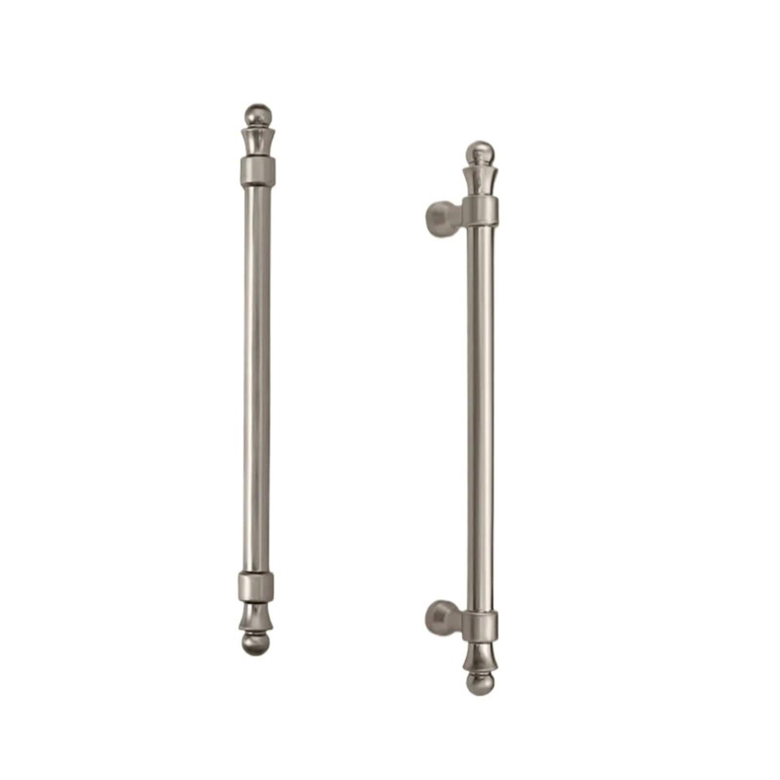 ZRHWSPD Brushed Nickel Cabinet Pulls Nickel Brushed Kitchen Cabinet Pulls Drawer Knobs Cupboard Handle Wardrobe Closet Door Pull Furniture Handles(Nickel A 96mm)