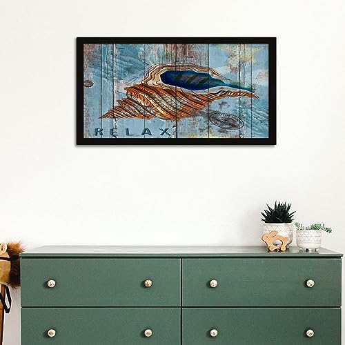 Déco plage et mer pour garde-manger rétro cadre bois