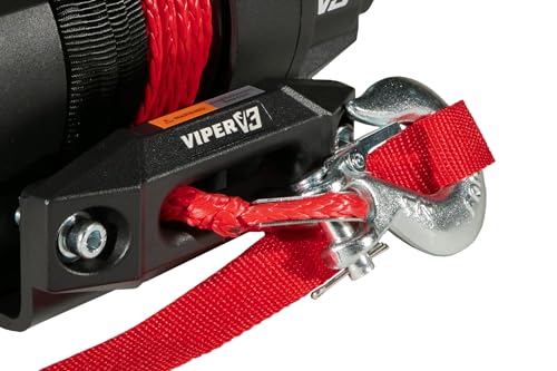 VIPER V3 4500lb UTV/ATV Winch con Cuerda Sintética Azul 40 pies miniatura 6