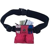 lady caddy - Golf Accessory Bag on a Belt - Pouch Holds Golf Balls, Tees, Divot Repair Ball Marker & More