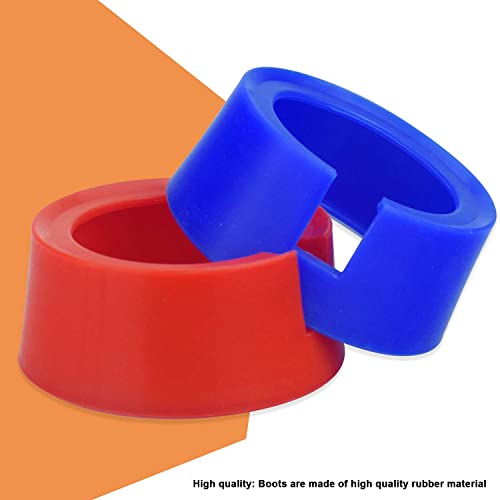 Amthkno Universally 3-1/8" Gauges Protective Boot For Most Brands, Compatible With Yellow Jacket Hvac Gauges 49190 Boots - Provides Protection For Manifold Gauge Set Gauges. #TOP3