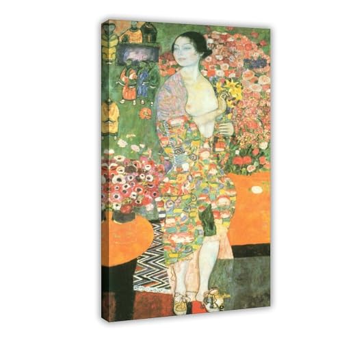 Cadre à suspendre Gustav Klimt The Dancer : solution de décoration murale salon et bureau