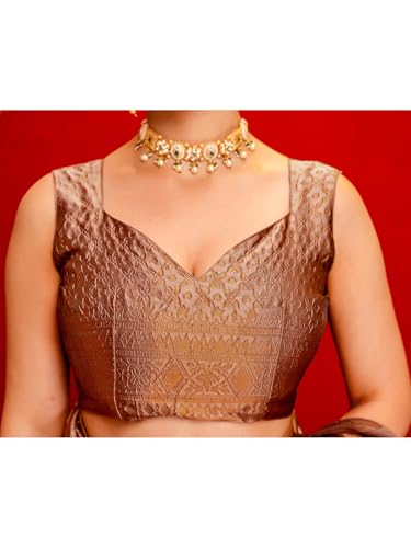 Image of SIRIL Women's Kanjivaram Soft Silk Saree Pure Silk Saree With Unstitched Blouse Piece