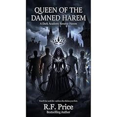Queen of the Damned Harem: A Dark Academy Reverse Harem Audiolibro Por R.F. Price arte de portada