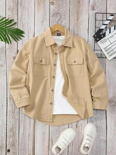 Image of Lymio Junior's Cotton Regular Fit Shirt for Boys | Casual Shirt for Boys (Also Available in Combo Packs) (SSK-22-25)