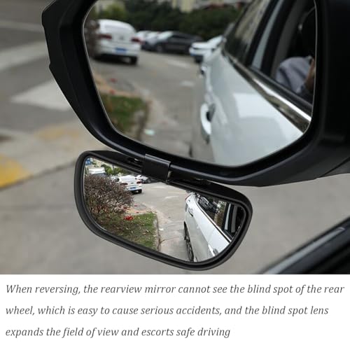 Mandark 5.71-Inch Rectangular Convex Blind-Spot Mirrors – Pair - Image 6
