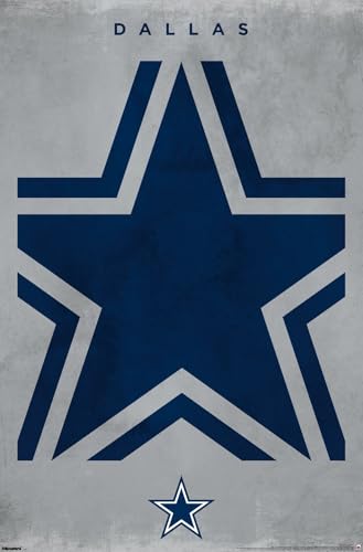 NFL Dallas Cowboys - Logo 25 Wall Poster 34L x 22.4W Unframed Version