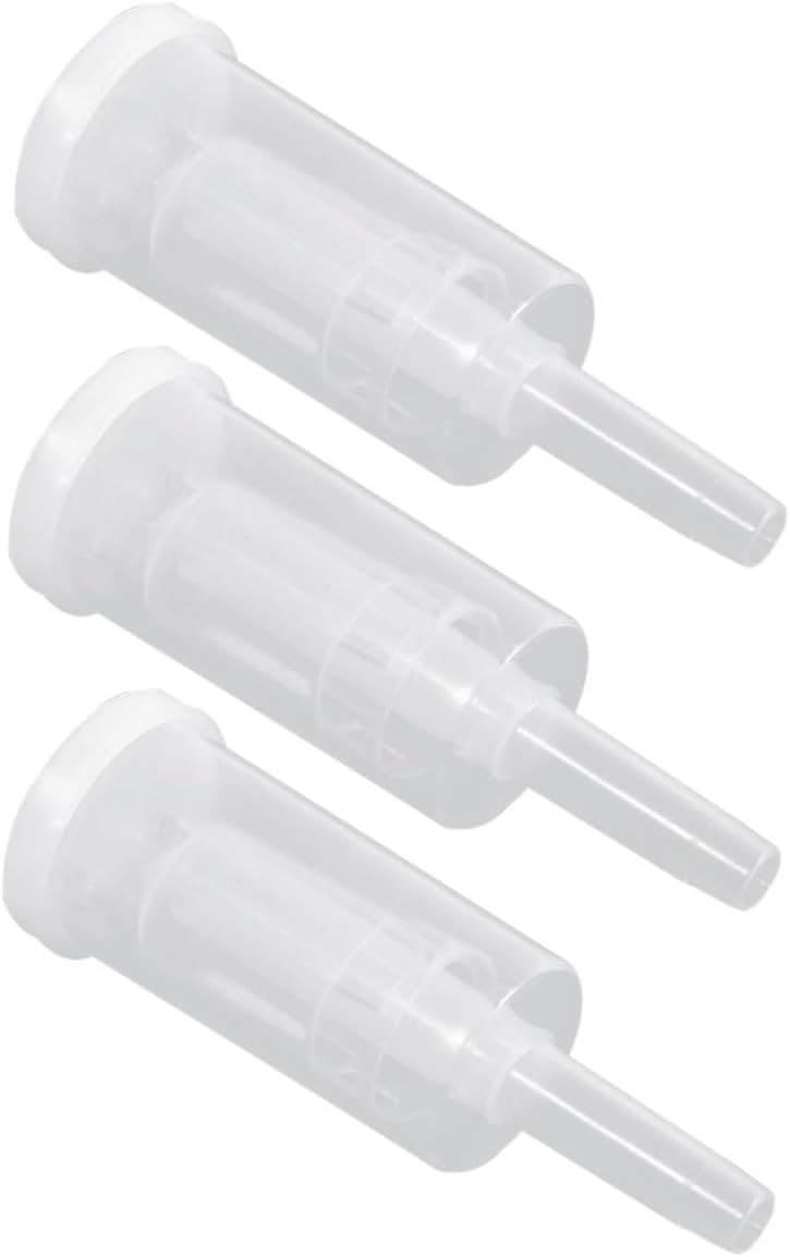 Brew One-way Valves 3 Sets Plastic Silicone for Beer Wine Fermenting