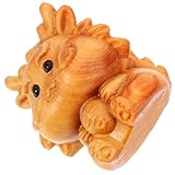Housoutil Miniatur Holz Drachenanhänger Selbstgemacht Schmuckzubehör Leichter Sternzeichen Anhänger für Armbänder und Halsketten