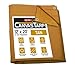 12' x 20' Tan Canvas Tarp 12oz Heavy Duty Water Resistant
