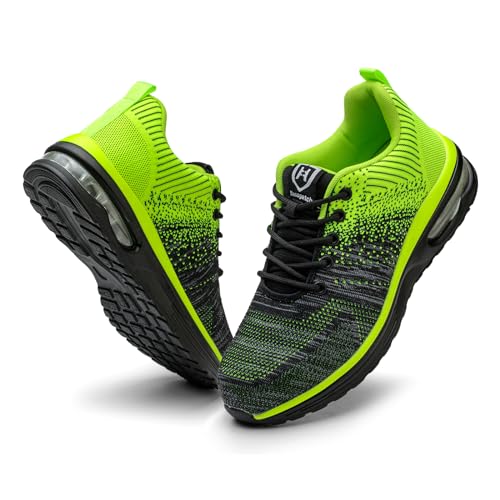 Image of Steel Toe Shoes for Men Women Lightweight Comfortable Work Shoes Indestructible Slip Resistant Safety Shoes for Construction