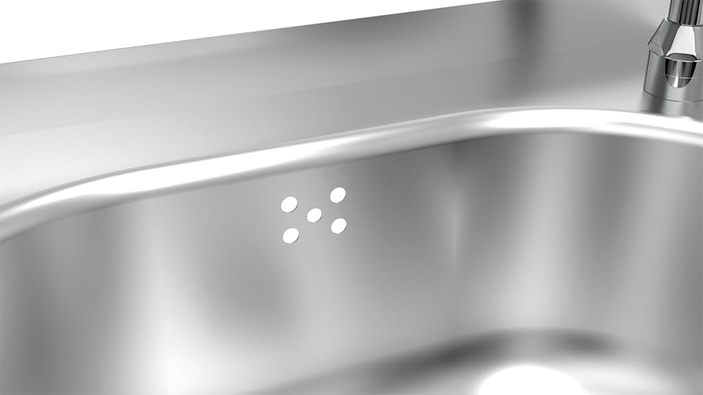 Lave-Mains INOX sur Pied avec 2 poussoirs 450x450x850 mm 450x450x850 mm