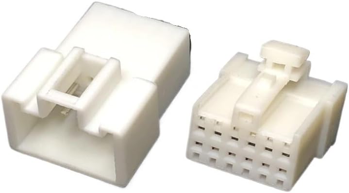 1/5Sets Male Female 12p16p20p Compatible With Car Wiring Harness Connector Line Length 15cm(20p strip line,5sets)