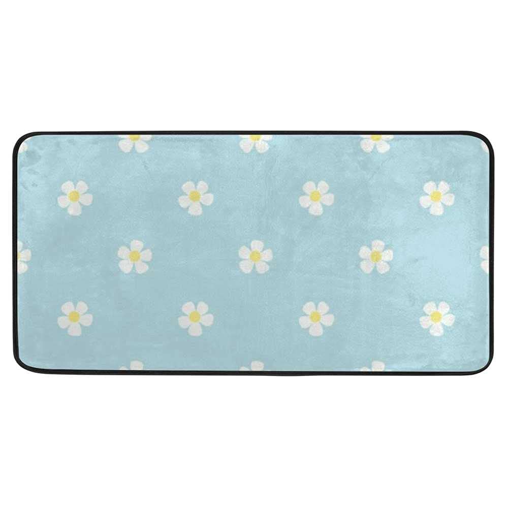 Tapis de sol de cuisine antidérapant lavable pour chambre et salon
