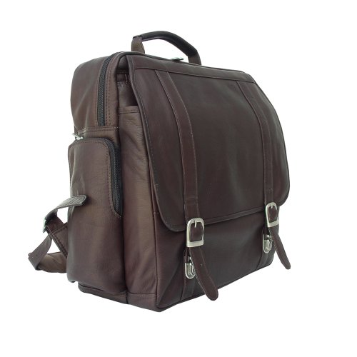 Vertical Computer Backpack, Chocolate, One Size2