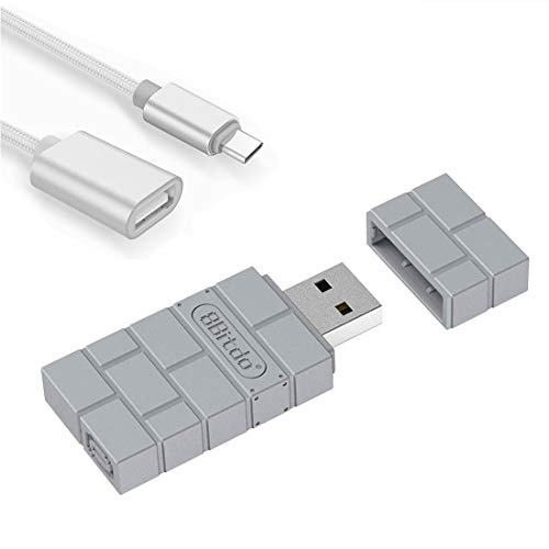 8Bitdo Wireless Bluetooth Controller Adapter/Receiver for Nintendo Switch, PS1 / PS4 Classic Edition