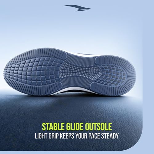 Image of ASIAN Storm-42 Men's Walking Shoes with Breathable Knit Shoe, Lightweight Cushioned Sole, Soft Sock-Like Fit, Flexible Slip Ons with Without Laces Comfort & Steady Grip | Ideal, Office & Travel