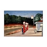 XuXueCC Edward Hopper Wandkunstdrucke, Gemälde, Poster, 