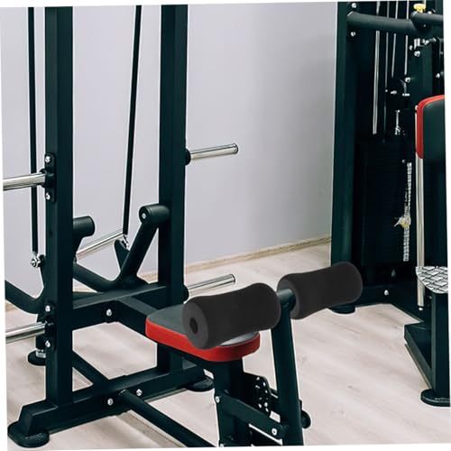 Abaodam 6 piezas cubiertas de espuma para extensión de pierna, almohadillas de pie para máquina, reemplazo para equipo de gimnasio para ejercicio en casa, entrenamientos de fuerza miniatura 6