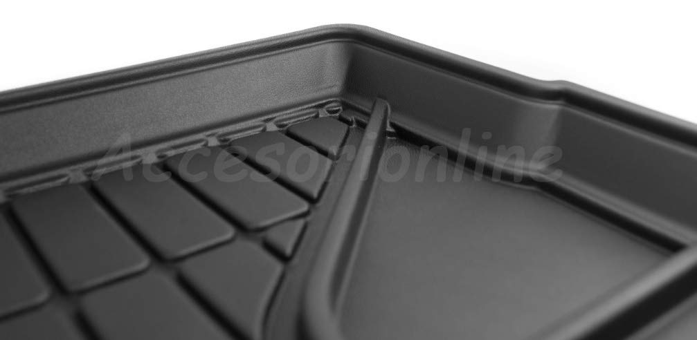 Gumowy ochraniacz Premium Osłona Bagażnika do Ford Kuga I do 2012 - Dostosowane do potrzeb - 5 cm od krawędzi
