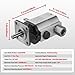 Happybuy Hydraulic Gear Pump, 13GPM, 2-Stage 3000PSI, Aluminum, 1