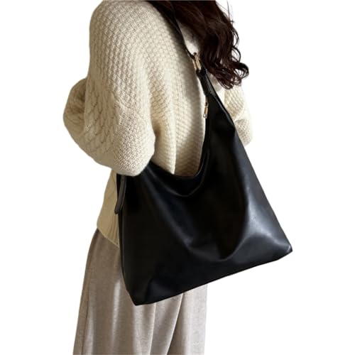 Versatile PU Leather Handbag Shoulder Bag Underarm Bags for Modern Women Girls2