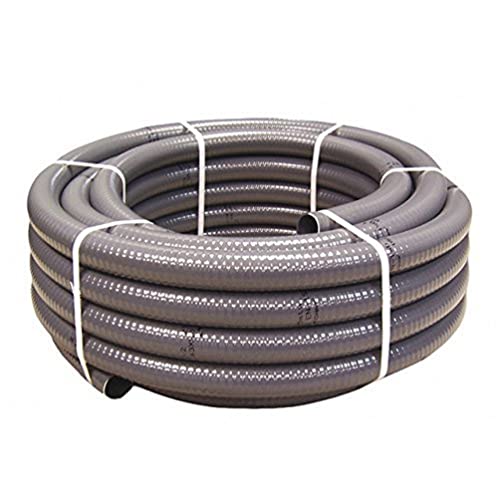 Gre - Tubo Pvc Gris D.50 Flexible 25 M