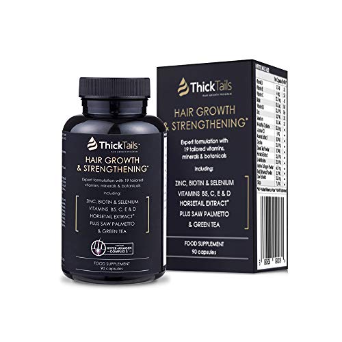ThickTails Hair Growth Vitamins Supplement - Anti Hair Loss Regrowth Treatment for Women
