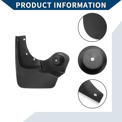 Image of Mud Flaps Splash Guards for Renault Duster 2010-2015 Front Rear Mud Guards 1 Set