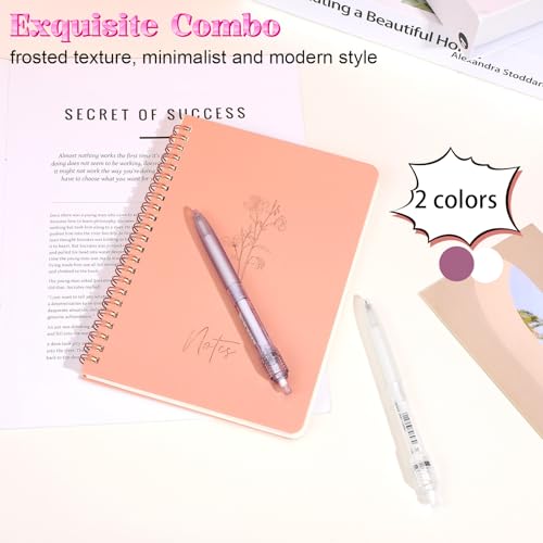 Bolígrafos sensoriales 2PCS tinta negra 0.5mm miniatura 4