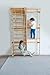 Avenlur Neem 5-in-1 Swedish Ladder Wall Gym with Cargo Wall Climber, Swedish Ladder Swing, Rope Ladder, Adult Pull-Up Bar, and Indoor Slide - Indoor Jungle Gym for Kids and Adult (79