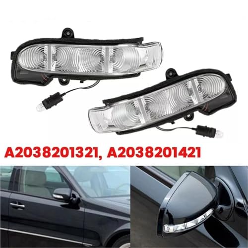 Intermitentes LED de espejo lateral con alta luminosidad para Clase E W211 2