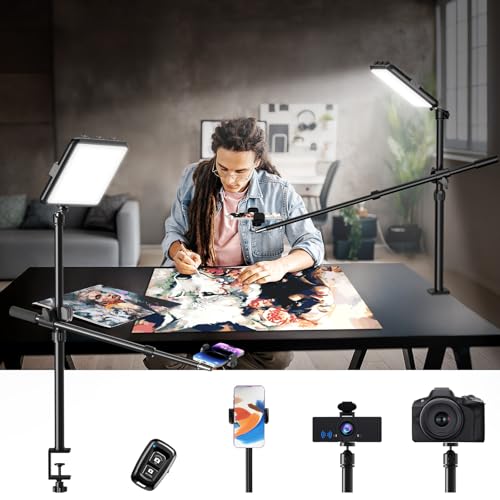 Ultra Bright Ring Light with Phone Camera Mount
