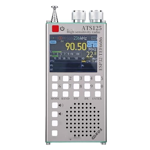 Radio portátil FM ciciglow con Bluetooth y pantalla táctil