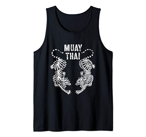 Muay Thai | Sak Yant | Twin Tigers | Martial Arts | Tank Top