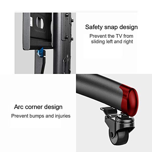 Soporte móvil para TV con ruedas para pantallas 32-80 pulg miniatura 5
