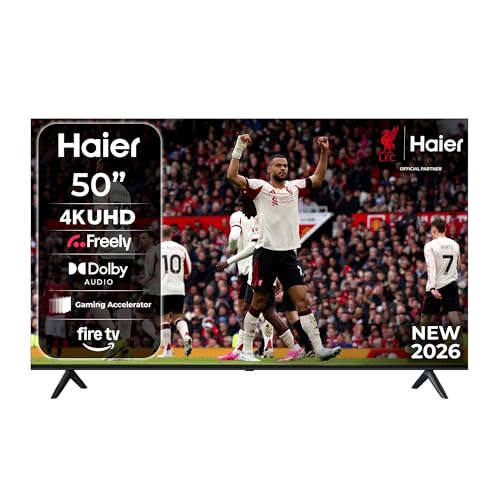 Haier 50 K85GUF 4k Ultra HD Smart TV with Fire TV Freely Dolby Audio MEMC Gaming Accelerator HDR10 Bluetooth HDMI 2.1