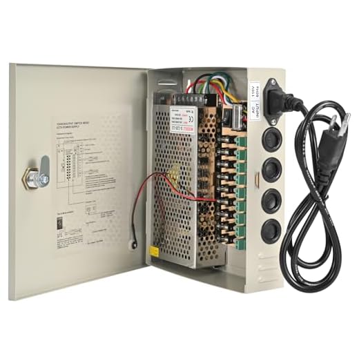 High Power CCTV Power Supply Box
