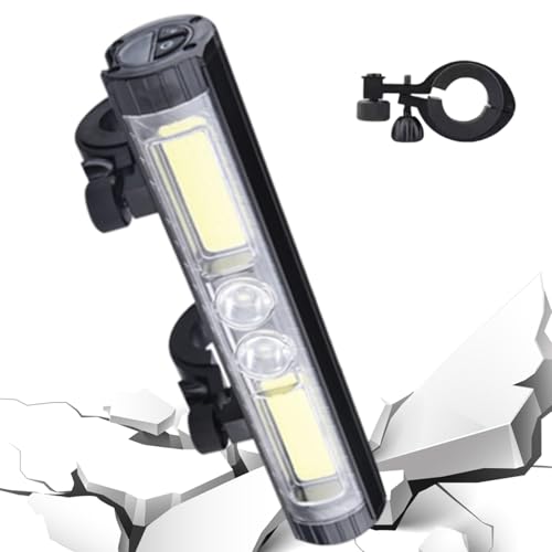 Faro de bicicleta | 4 modos recargable con batería – lámpara de bicicleta – para ciclistas adultos hombres y mujeres jóvenes apasionados