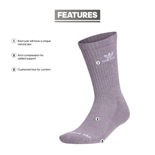 adidas Originals Women's Botanical Dye Crew Socks (1-Pair)2