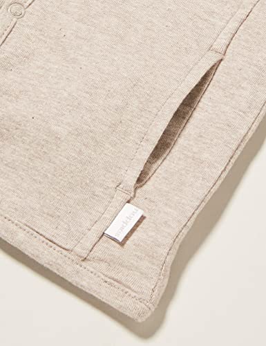 Noppies Baby Unisex Baby U Cardigan REV Bonny Strickjacke, Taupe Melange-P757, 56