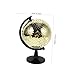 LRXIYODE Golden Disco Globe Reflective Rotating Decoration for Home Office Desk and Events Stylish Geographical Learning Tool with Effect