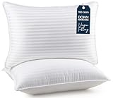 Utopia Bedding Bed Pillows for Sleeping Standard Size (White), Set of 2, Cooling Hotel Quality, for Back, Stomach or Side Sleepers