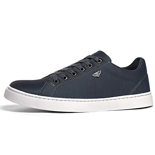 Kit 2 Tênis Skateboar Leve Sport Masculino Confortável (CAFE-AZUL, 44)